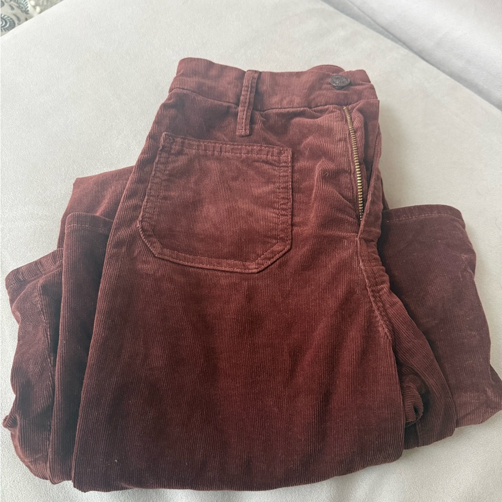 MOTHER Corduroy patchpocket roller